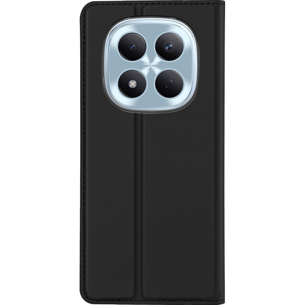 Etui z klapką, portfelowe, Dux Ducis Skin Pro do Xiaomi Redmi Note 15 Pro 4G, czarne